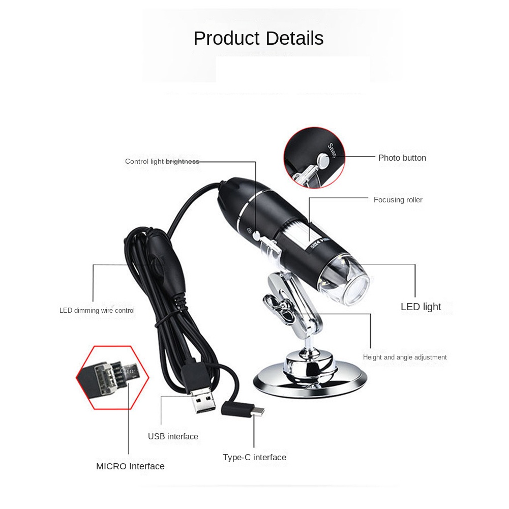 1600X USB กล้องจุลทรรศน์ดิจิตอ - Usb Microscope Digital บทวิจารณ์และราคา