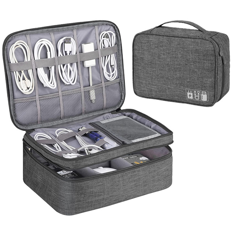 กระเป๋าเก็บดิจิตอลแบบพกพา USB  - Electronics Gadgets Bag บทวิจารณ์และราคา