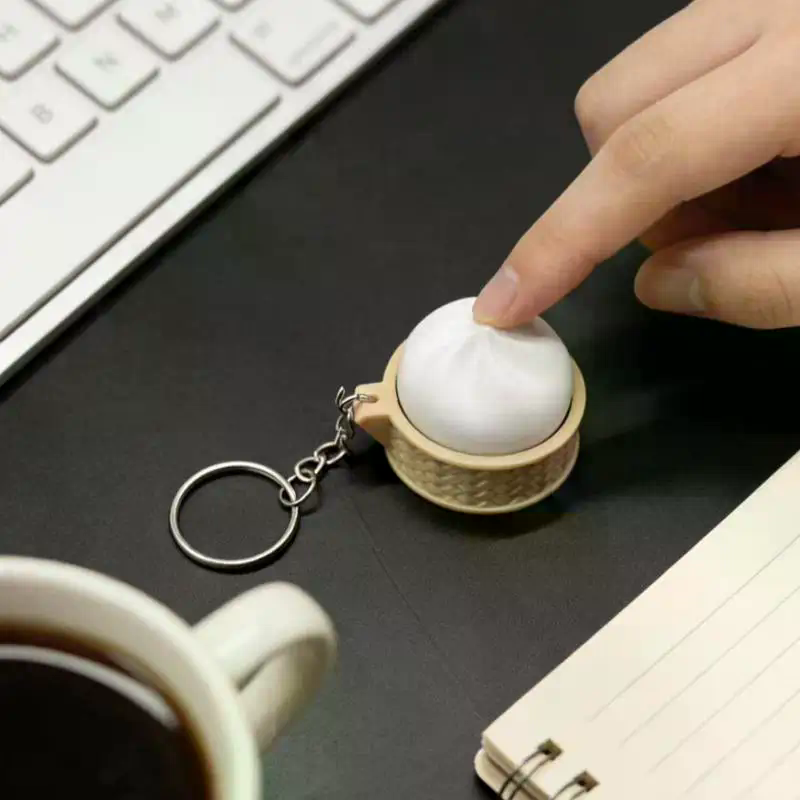 พวงกุญแจขนมปังนึ่งจิ๋ว บรรเทาค - Electronics Gadgets Bag บทวิจารณ์และราคา
