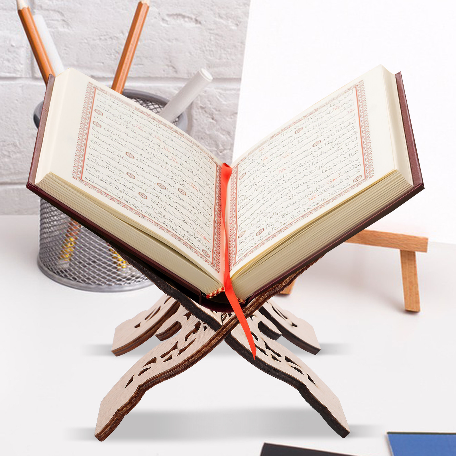 ชั้นวางหนังสือไม้สำหรับอ่านหนั - Gadget Q บทวิจารณ์และราคา
