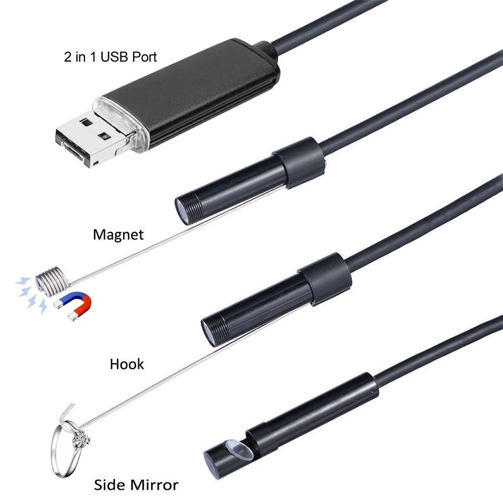 กล้องเอนโดสโคป 3in1 แบบ USB ขน - Usb Microscope Digital บทวิจารณ์และราคา