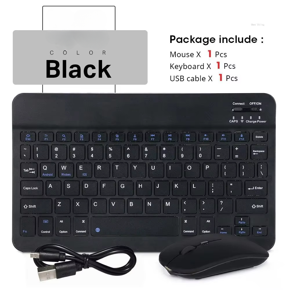 แป้นพิมพ์บลูทูธภาษาฮีบรู 10 นิ - Wireless Keyboard Mini บทวิจารณ์และราคา