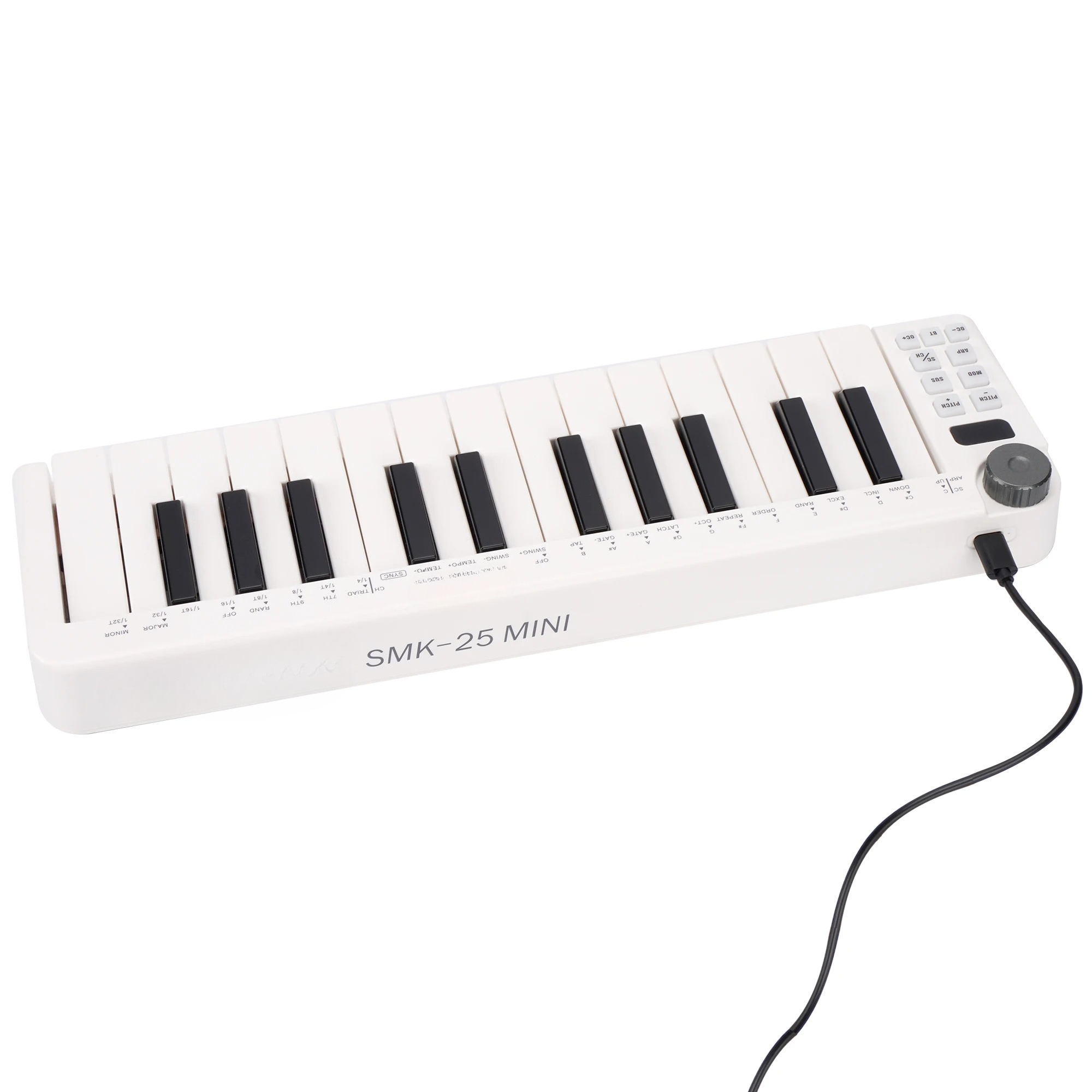 คีย์บอร์ด MIDI ขนาดเล็ก SMK-25 - Wireless Keyboard Mini บทวิจารณ์และราคา