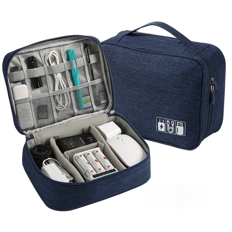 กระเป๋าเก็บของดิจิตอลแบบพกพา U - Electronics Gadgets Bag บทวิจารณ์และราคา